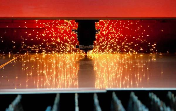 Steel laser cutting