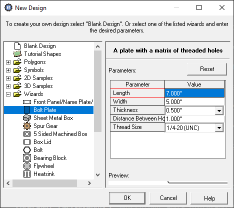 custom bolt plate creator menu in China Machine Shop CAD